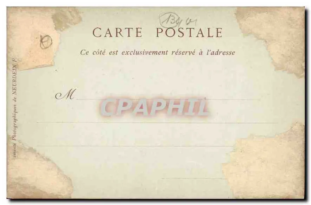Arles — Musée Lapidaire, Tombeau dit du Miracle de la Multiplication des Pains — Collections ND Phot - Rückseite