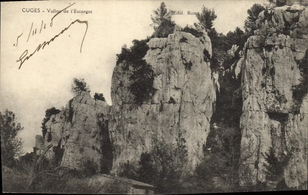 Cuges - Vale do Caracol — Ed. Roux - Frente