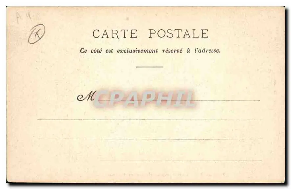 Ambiente de Aix-en-Provence — Castelo do Tholonet — G. Martinet, editor - Verso
