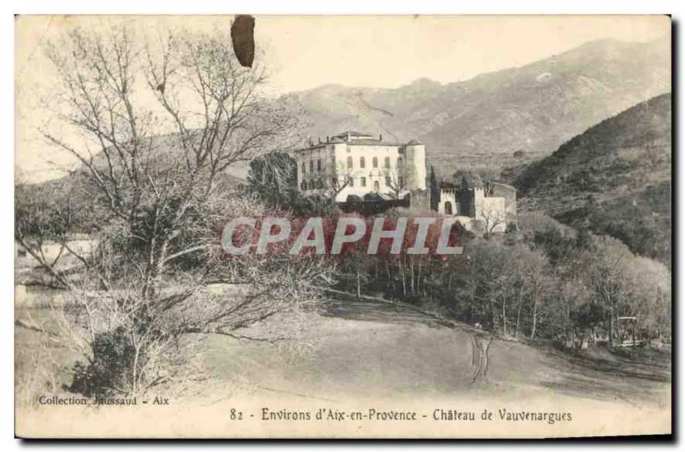 Umgebung von Aix-en-Provence — Schloss Vauvenargues — Sammlung Jaussaud - Aix - Vorderseite