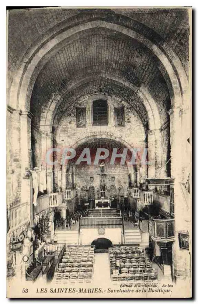 Les Saintes-Maries - Sanctuarium der Basilika — Édition Marchateau, Arles - Vorderseite