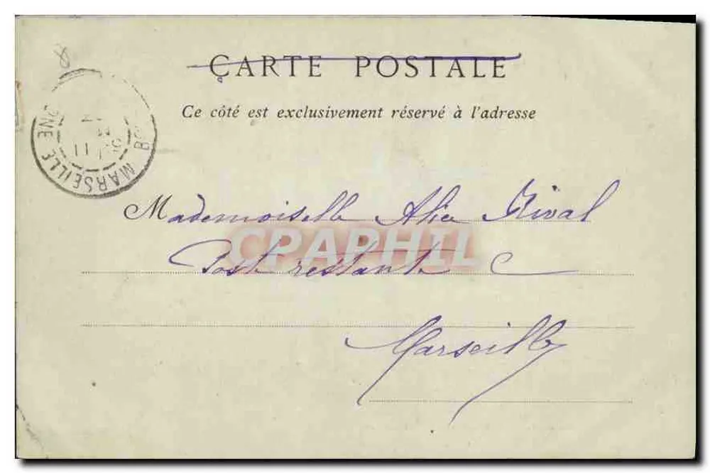 Arles — Aussicht von den Arenen — Sammlung ND Phot. - Rückseite