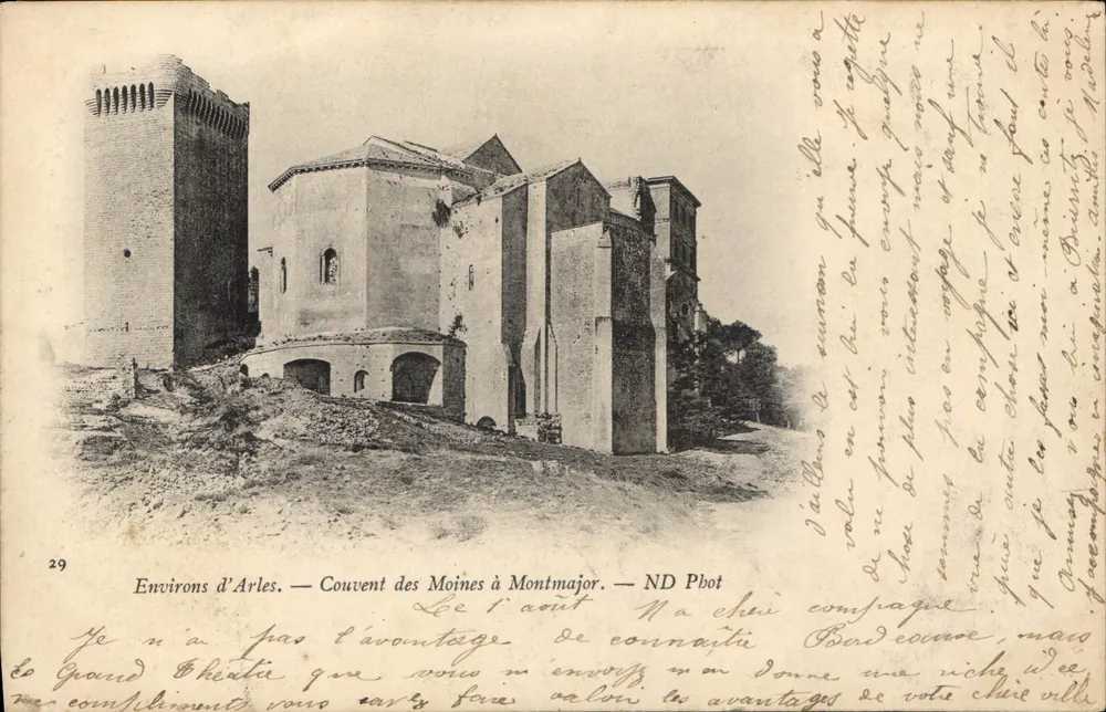 Umgebung von Arles — Kloster der Mönche in Montmajor — ND Pbot - Vorderseite