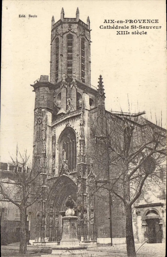 Aix-en-Provence — Kathedrale Saint-Sauveur des 13. Jahrhunderts — Edit. Bonis - Vorderseite