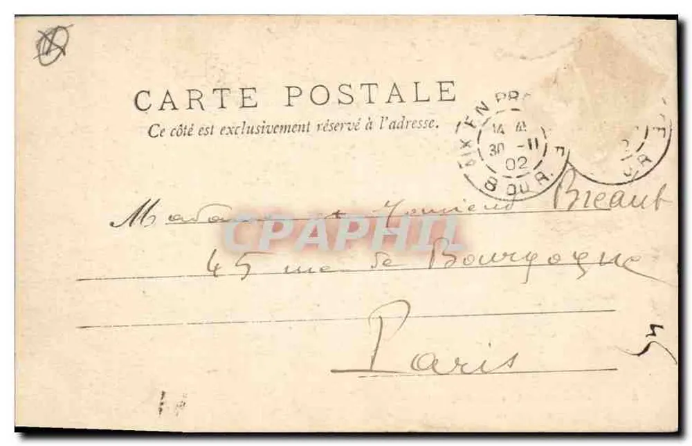 Aix-en-Provence — Vista Geral — C. Martinet, Fotografia de Jouven - Verso