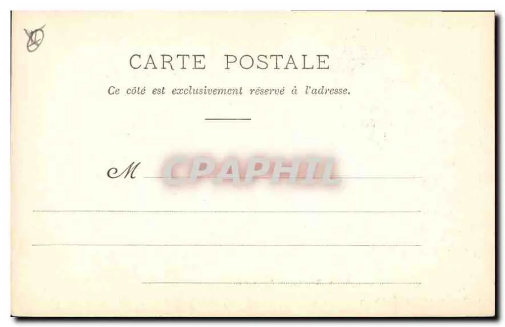 Aix-en-Provence — A Prefeitura — C. Martinet, edit., foto Jouven. - Verso
