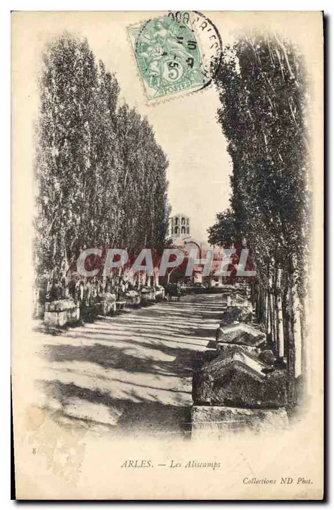Arles — Les Aliscamps — Coleções ND Phot. - Frente