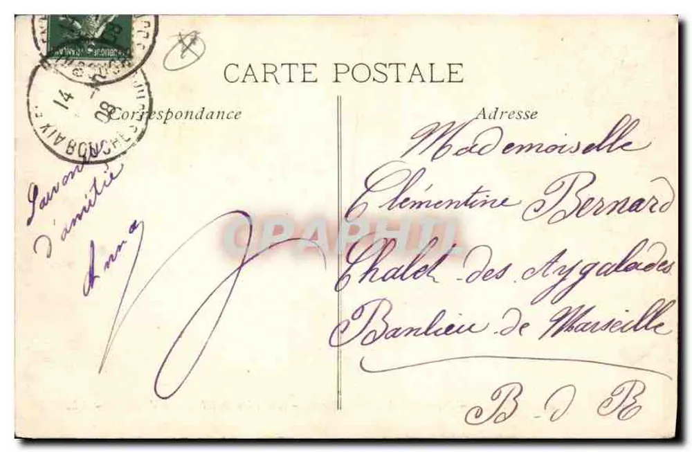 Aix-en-Provence — Innenansicht der Kathedrale — Galerien des Klausurhofes 15. Jahrhundert — EL. - Rückseite