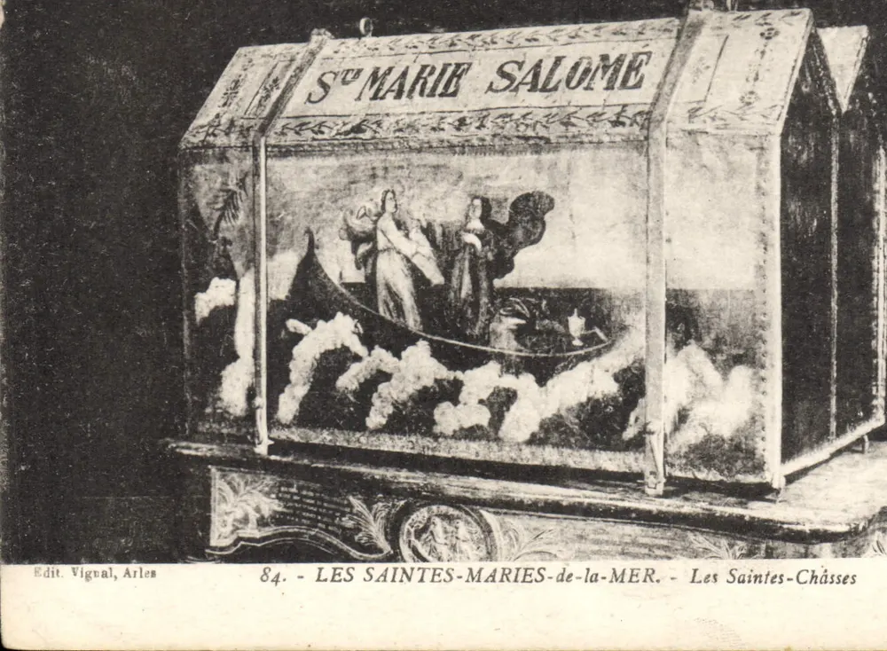 Les Saintes-Maries-de-la-Mer — Die Heiligen Reliquien — Schwester Marie Salomé — Edit. Vigual, Arles, n°84 - Vorderseite