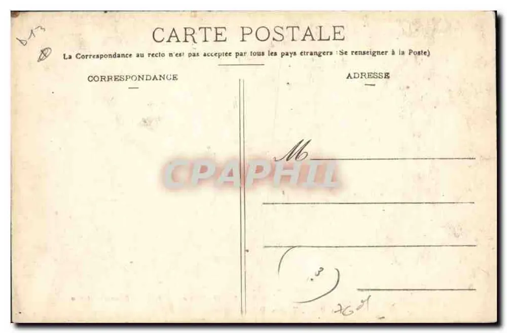 Les Saintes-Maries de la Mer — Hohe Kapelle — Edit. Piozch. Tabacs Déposé - Rückseite