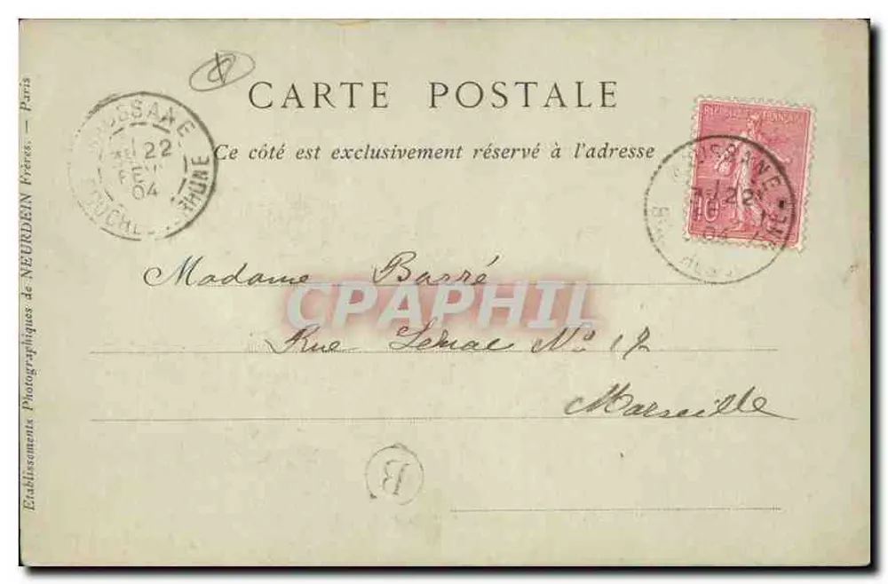 Les Baux — Die Römische Straße und der Waffenraum — Collections ND Phot n°48 - Rückseite