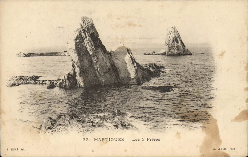Martigues — De 3 Broers — P. Ruat, uitg. n°32 - Voorkant