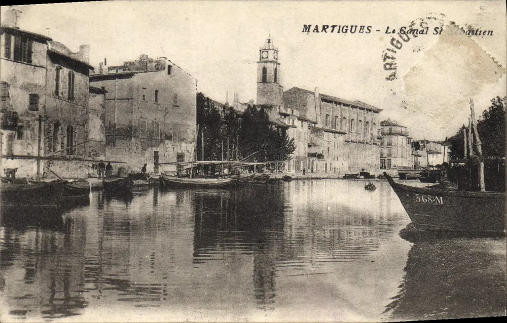 Martigues - El Canal de San Sebastián — editor Martigues, n° 568-M - Anverso