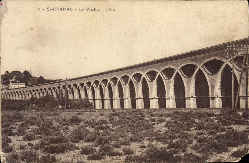 St-Chamas - O Viaduto - I.D.A. - Frente