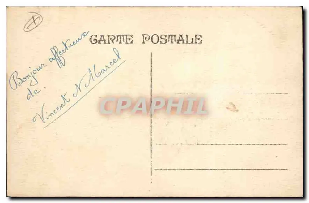 AIX-en-PROVENCE - Ansicht der Grande Fontaine — Edition Carle - Rückseite