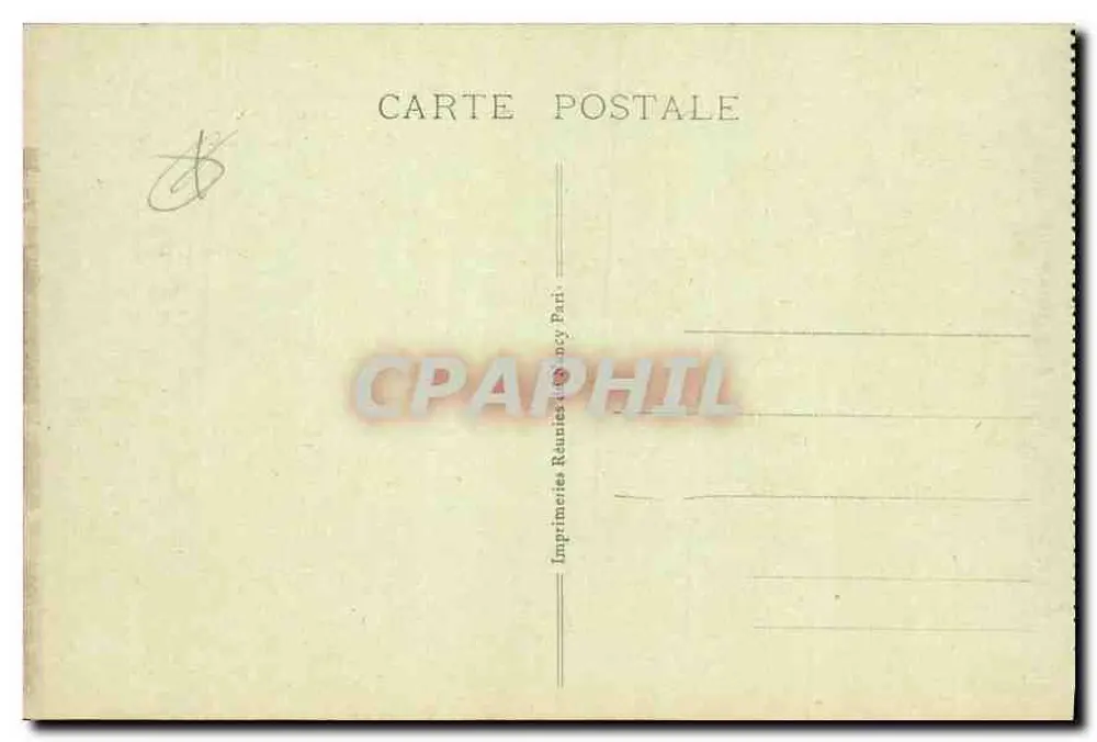 Les Arènes (Côté Nord) — Arles — Imprimerie Réunies, Paris, n°4 - Verso