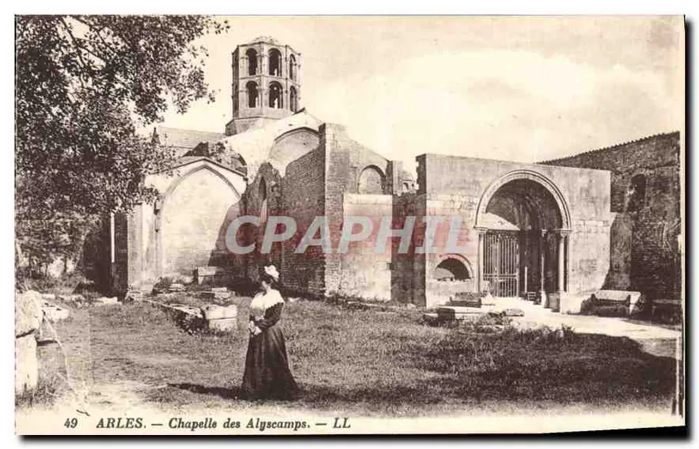 Arles — Capela dos Alyscamps — LL - Frente