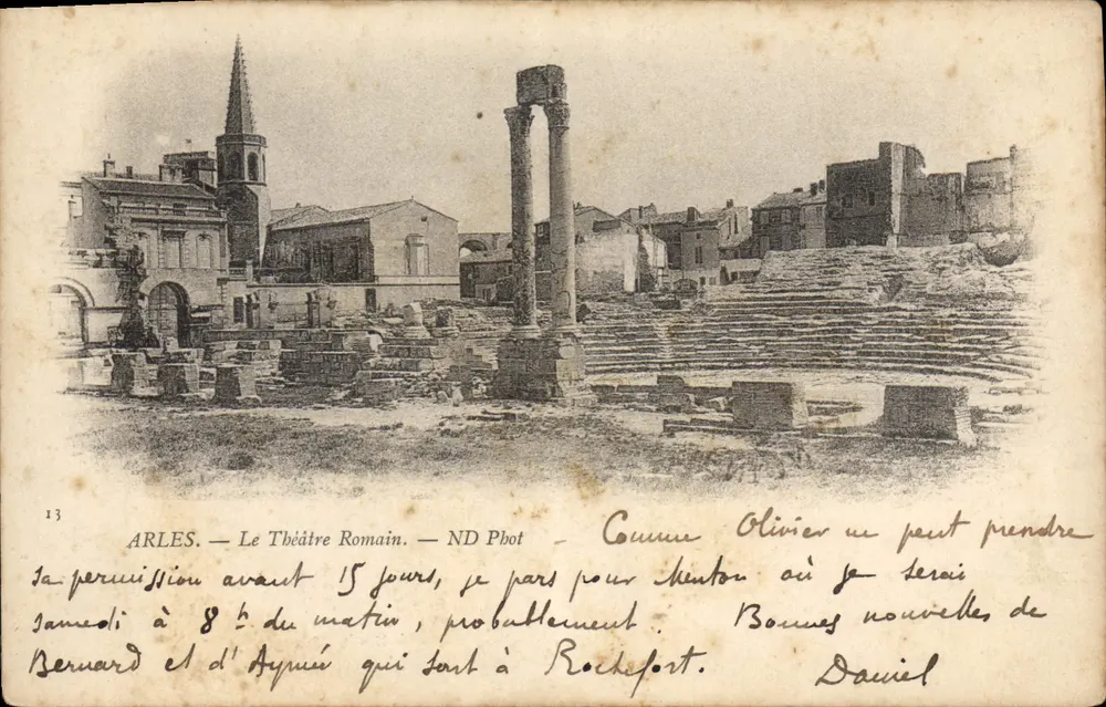 Arles — O Teatro Romano — ND Phot — n°13 - Frente