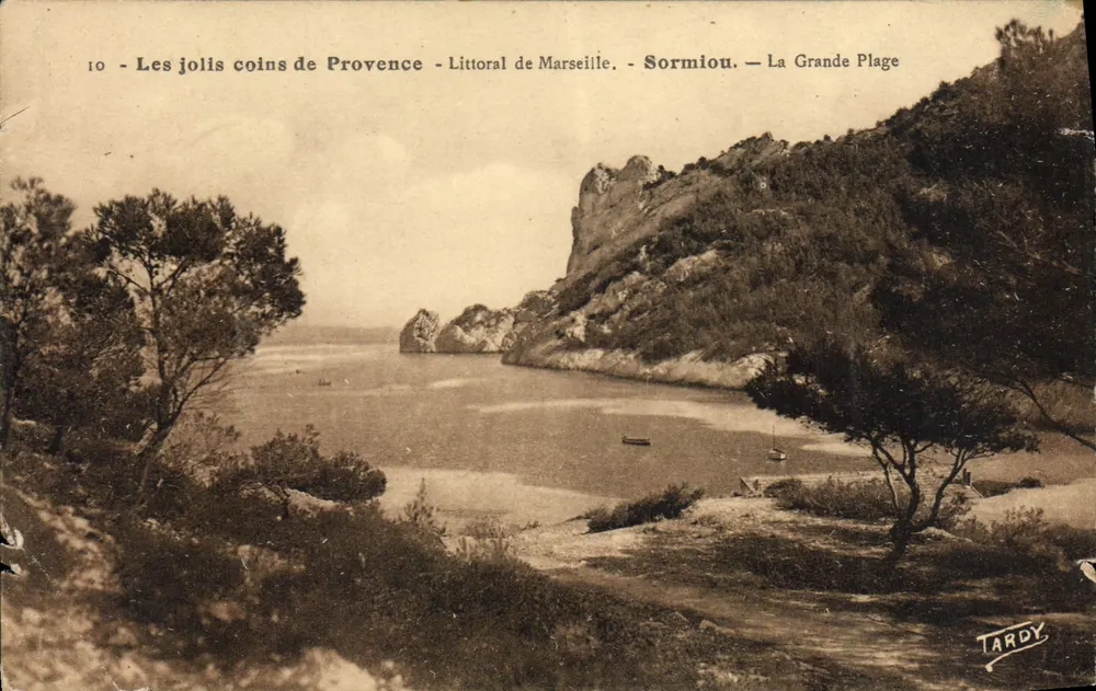Sormiou — Die Große Bucht — Die Schönen Ecken der Provence — Tardy - Vorderseite
