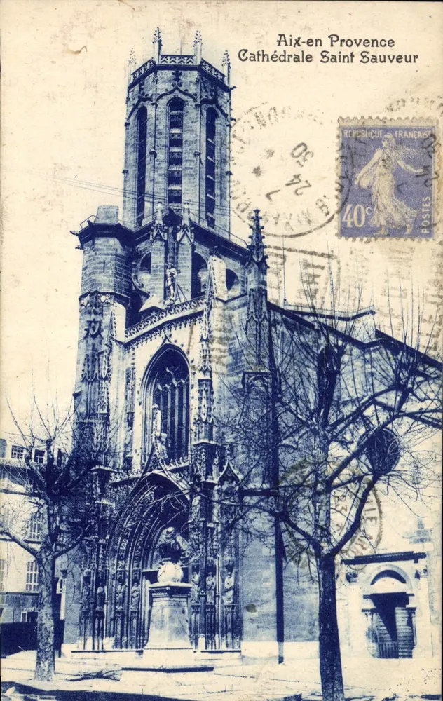 Aix-en-Provence — Kathedrale Saint Sauveur — unbekannter Verlag - Vorderseite