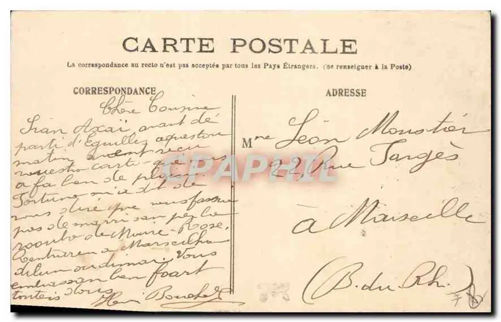 Fonte monumental — Ax-en-Provence — editor Aix-en-Provence, n° 440 - Verso