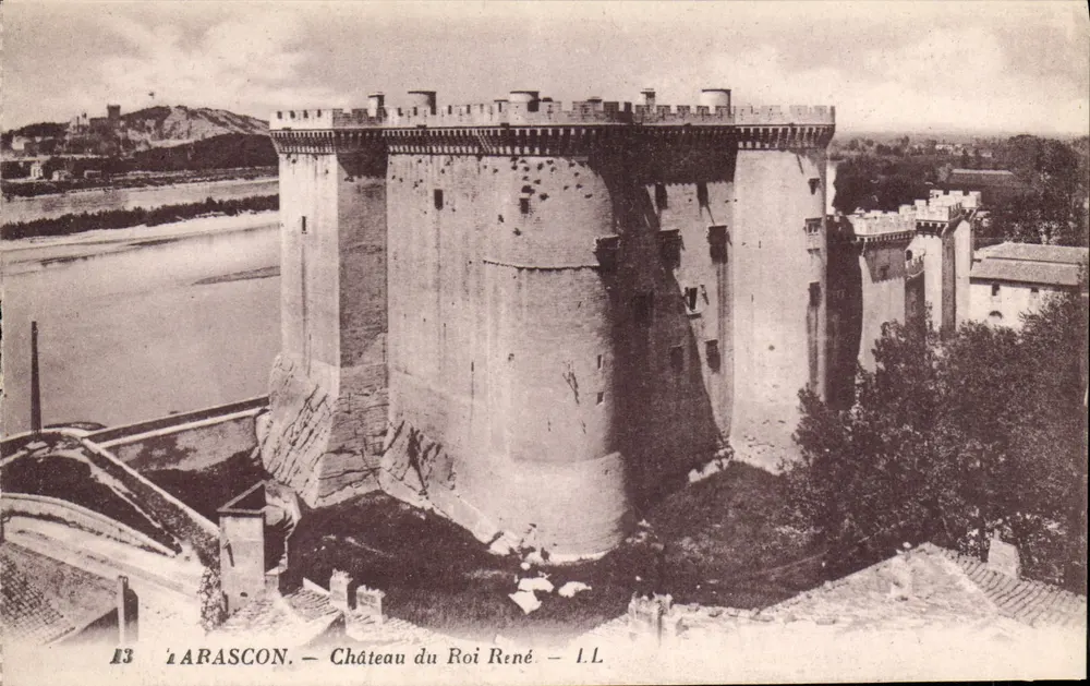 Arascon — Castelo do Rei René — I.L. - Frente
