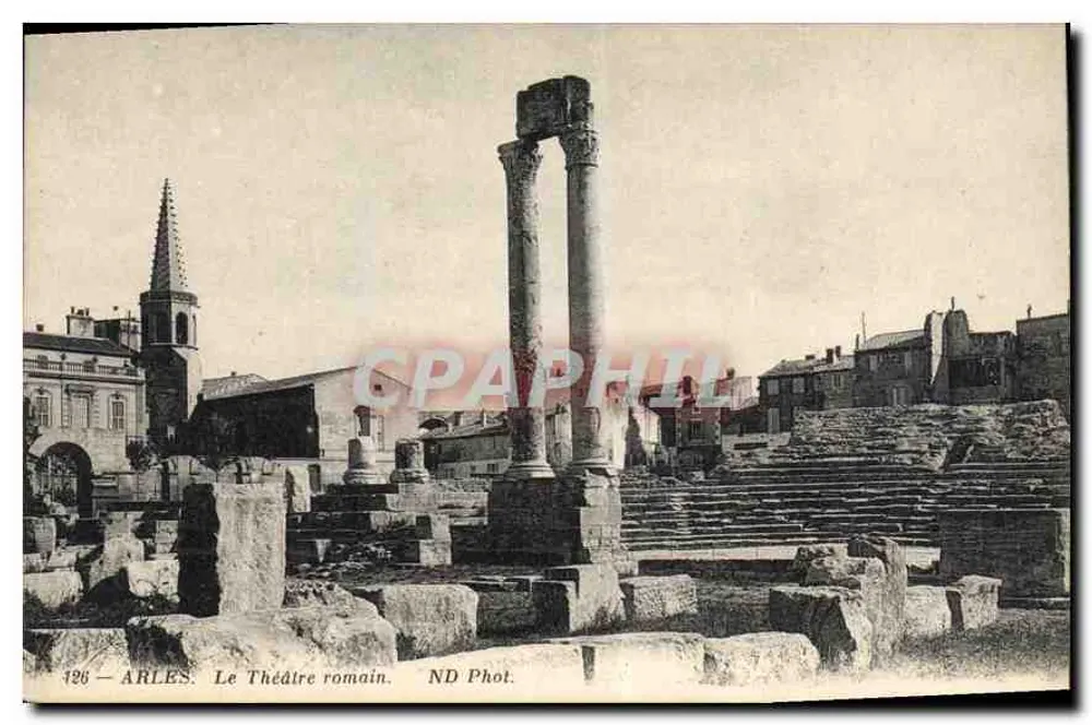 Arles. O Teatro Romano — ND Fot. — n° 126 - Frente