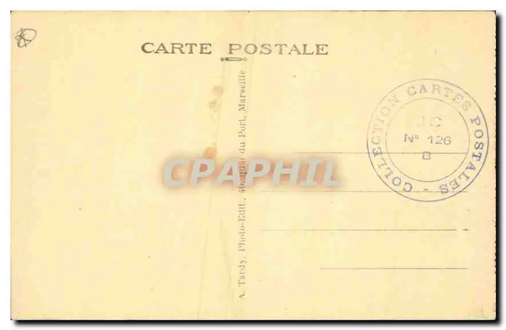 Gémenos (B.-du-R.) - Die Kirche aus dem Viertel Versailles gesehen — Verlag Tardy, Nr. 2 - Rückseite