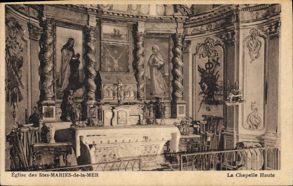 Kirche der Saintes-Maries-de-la-Mer — Die Oberkapelle — Edition des Presbyters - Vorderseite