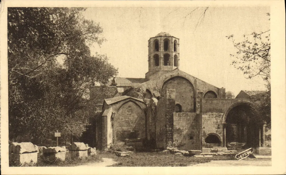 Chapelle Saint-Honorat des Alyscamps — Arles-sur-Rhône — Édit. J. George - Vorderseite