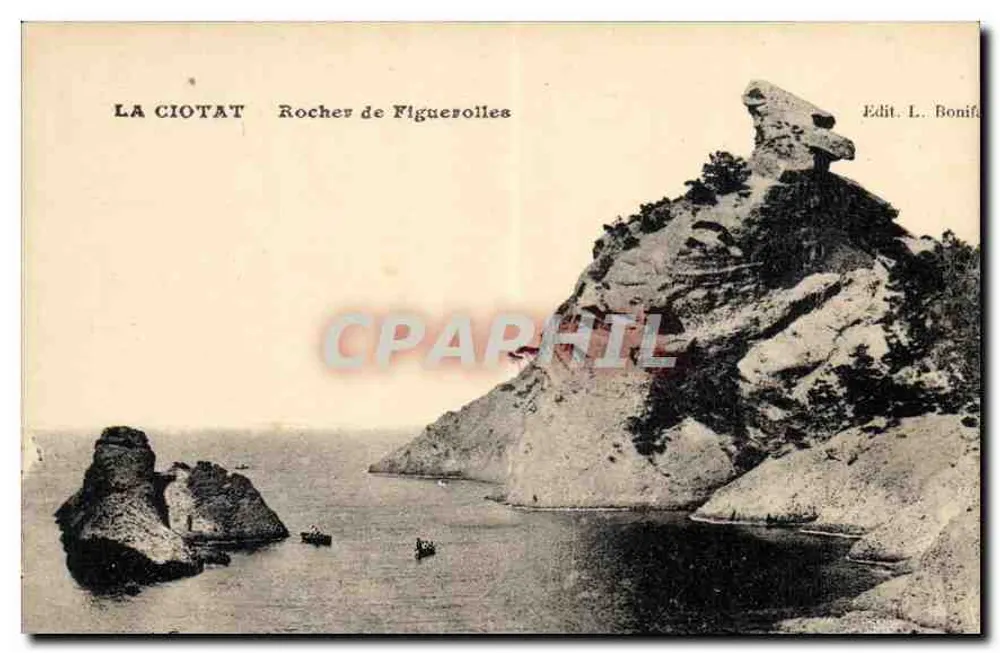 La Ciotat — El Roque de Figuerolles — Edit. L. Bonifac - Anverso