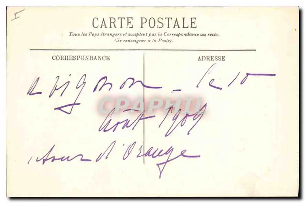 Avignon — O Palácio dos Papas — Vista geral - Verso