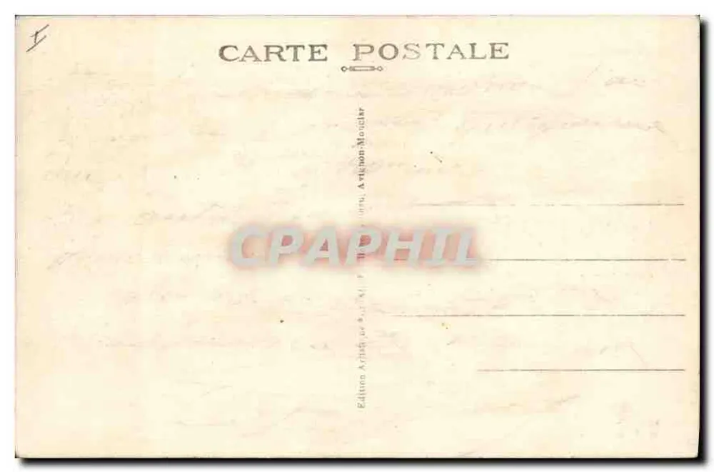 Avignon — Notre-Dame des Doms (Catedral) e Torre Campane — Éd. Artiguelout, n°46 - Verso