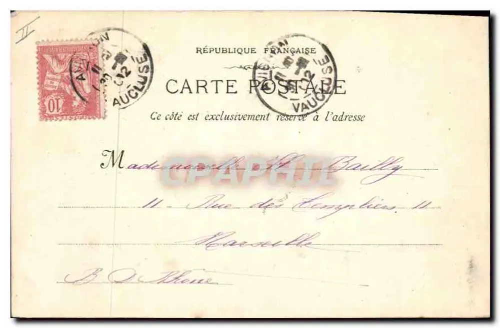 Avignon - Os Muros — Fototipia E. Lacour, 19, rua Thobaneau — n°133 - Verso