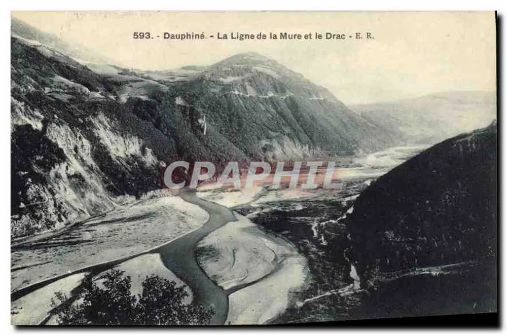 Dauphiné - Die Linie der Mure und des Drac - E.R. - n°593 - Vorderseite