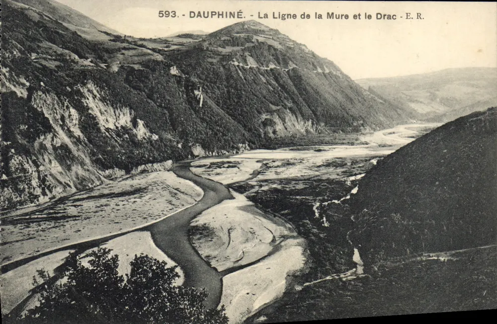 Dauphiné - Die Linie der Mure und des Drac - E.R. - n°593 - Vorderseite