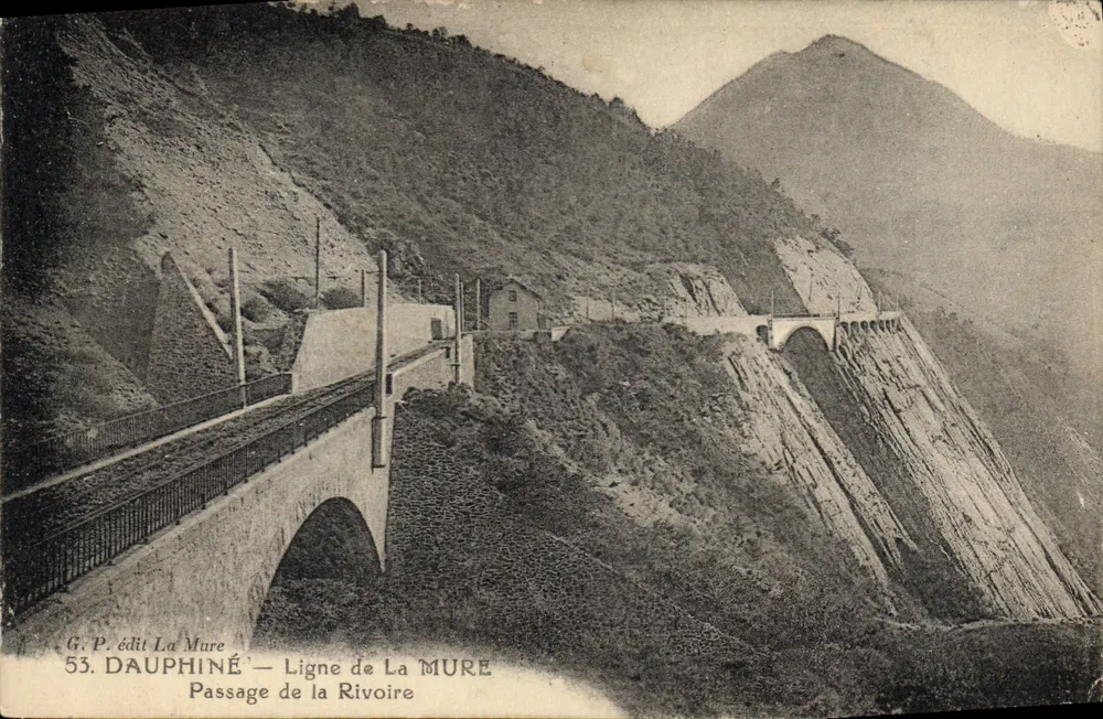 Dauphiné — Passage de la Rivoire — G.P. édit La Mure, n°53 - Vorderseite