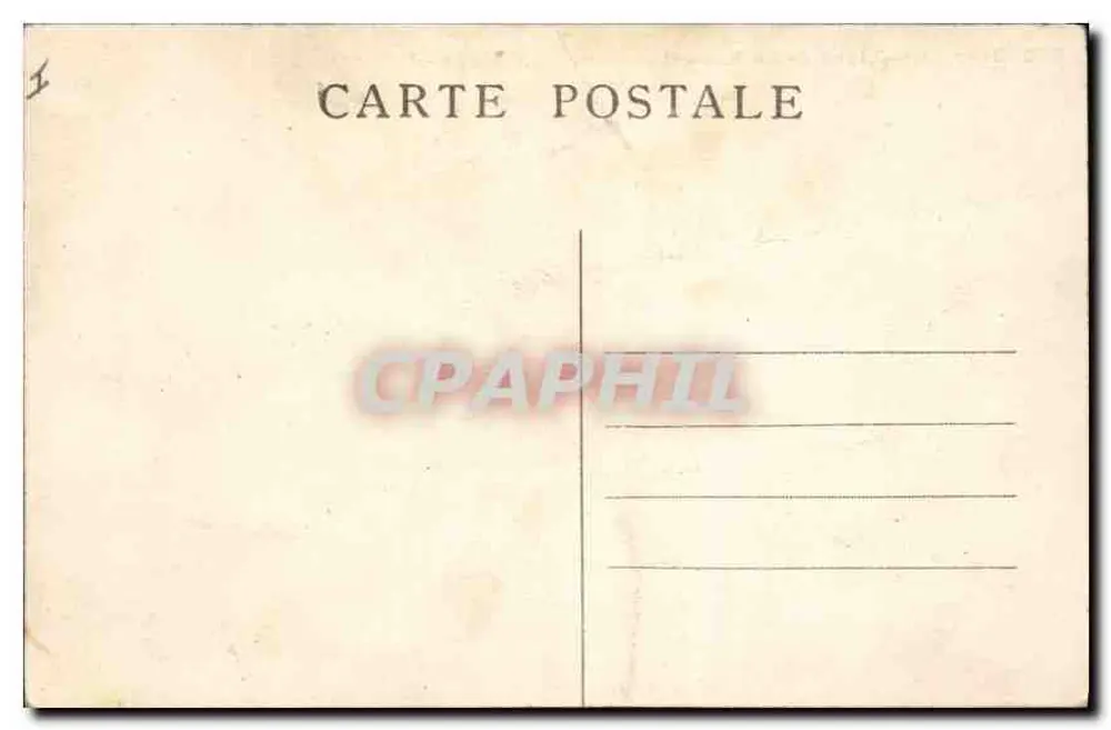 Dauphiné — Linie von La Mure und die Route d'Aveillians — E.R. - Rückseite