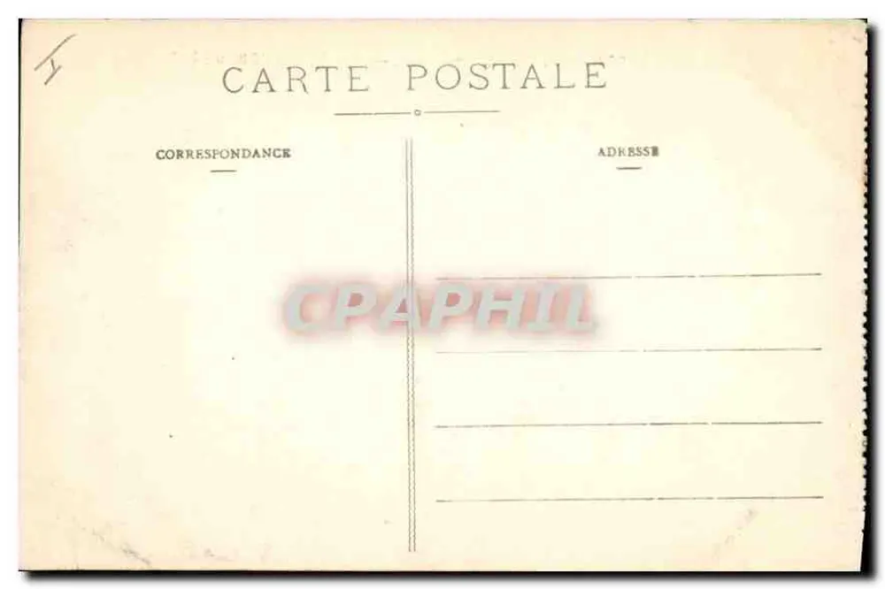 La Mure, vista geral e o Oblou — Dauphiné — E.R. n°583 - Verso
