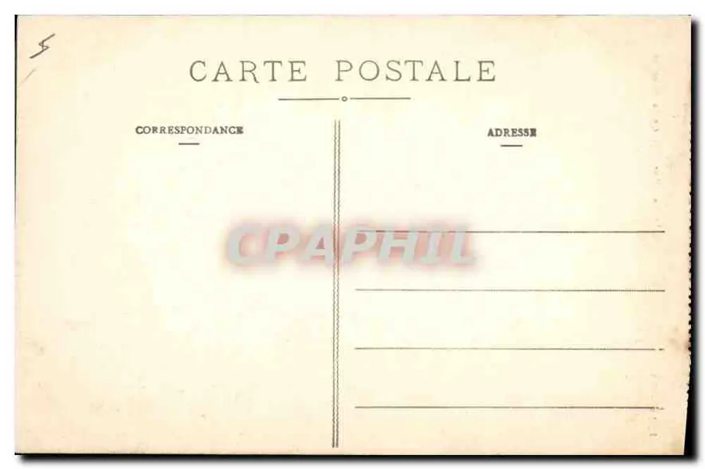 DAUPHINÉ - Linie der Mure - Rivoire-Pass, 300m Abstieg über den Drac - E.R. - n°1625 - Rückseite