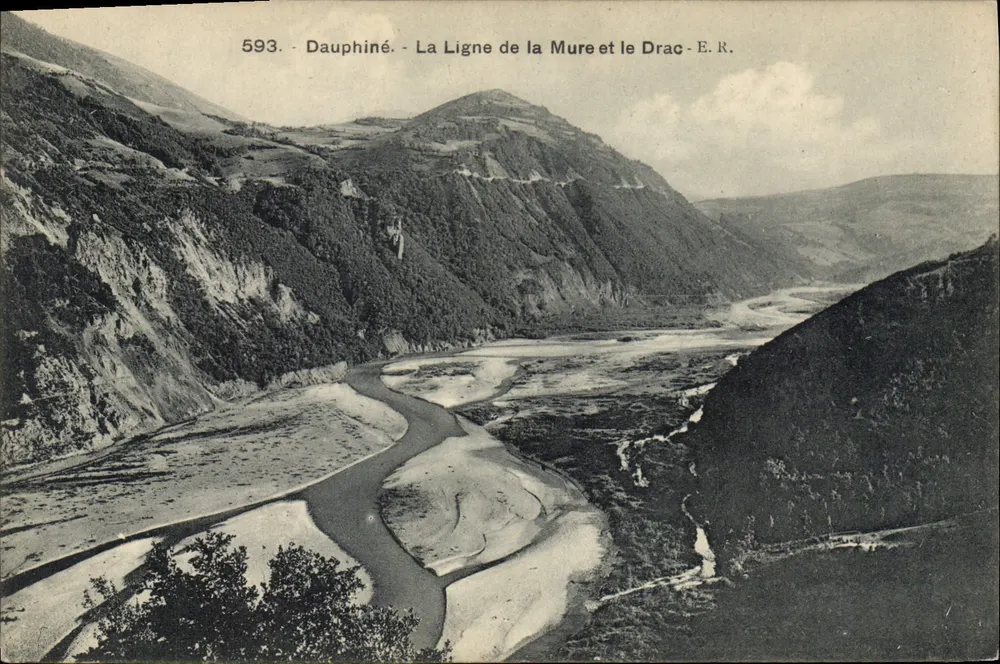 Dauphiné - Die Linie der Mure und des Drac - E.R. - n°593 - Vorderseite