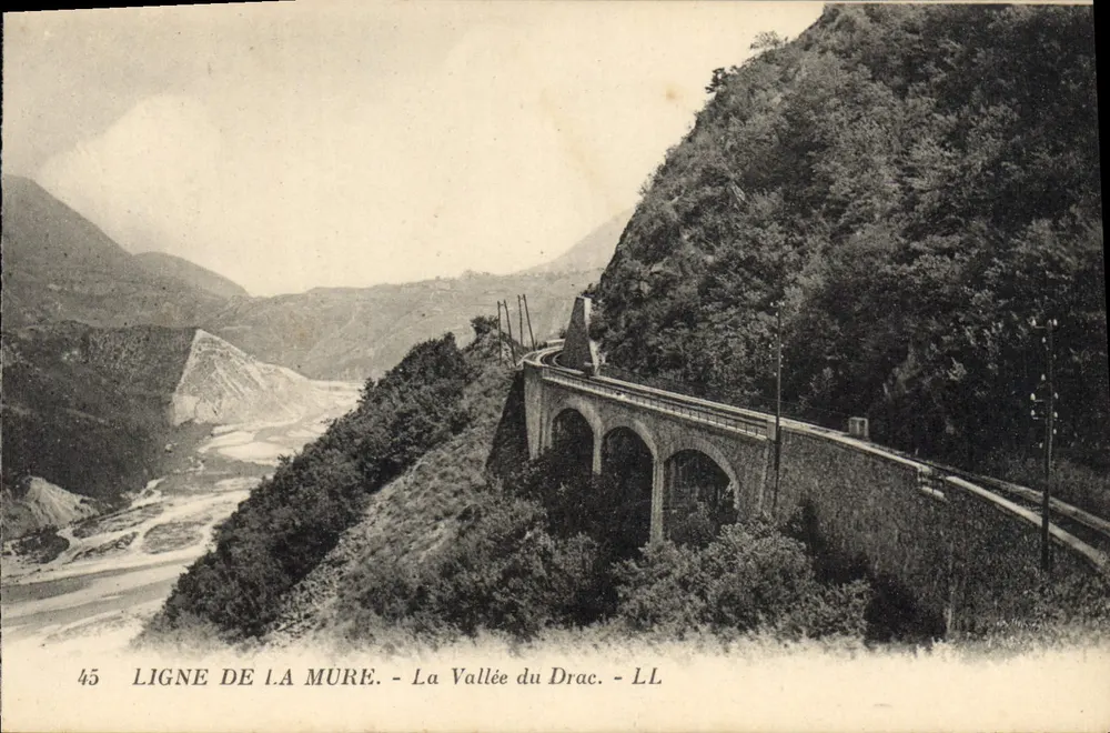 A Vale do Drac - Linha de La Mure - LL - Frente