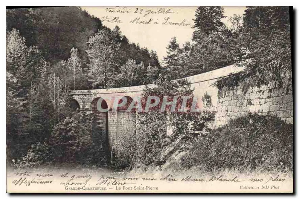 Grande-Chartreuse — O Ponte Saint-Pierre — Editor ND Phat, n° 15 - Frente