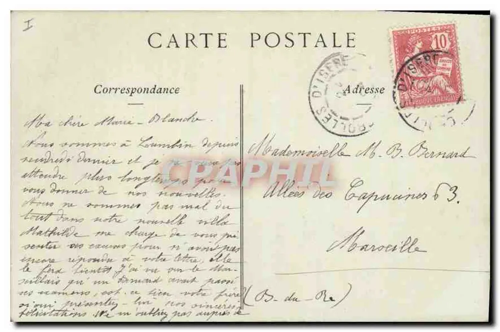 Grande-Chartreuse — O Ponte Saint-Pierre — Editor ND Phat, n° 15 - Verso