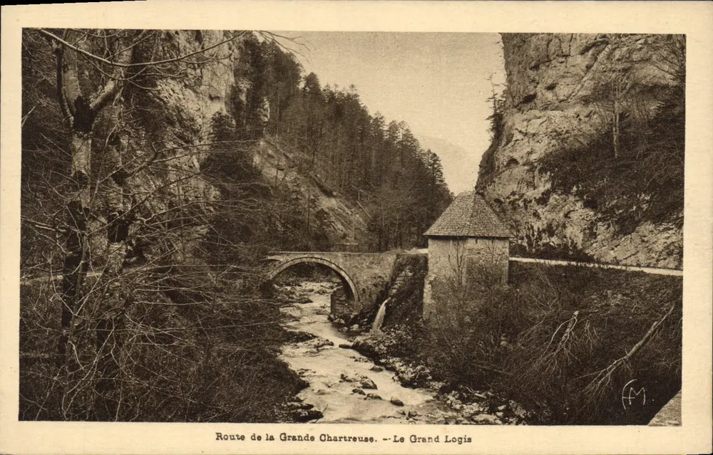 Route der Grande Chartreuse — Le Grand Logis — Éditions Marinotto Frères - Vorderseite