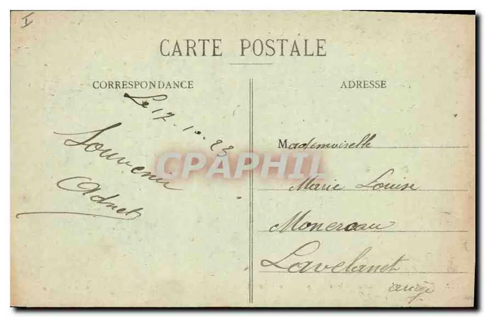 Rodovia da Grande Chartreuse — O Deserto — G. e D., Voiron - Verso