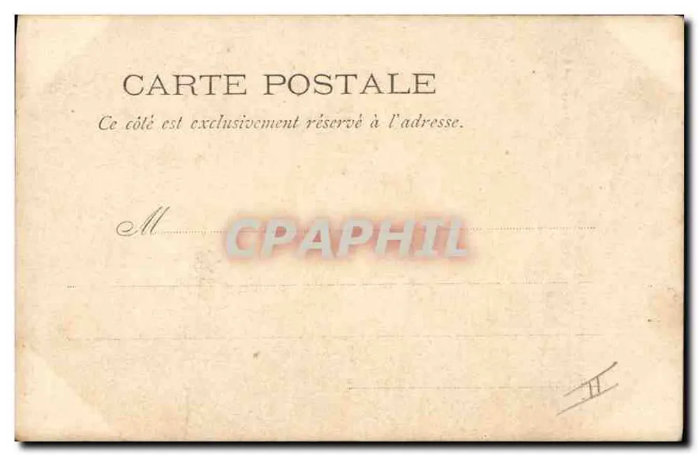 Um die Grande Chartreuse — Abreise der Kartäuser aus Notre-Dame-de-Casalibus — F.R. — Eng. Robert, Pap. des Alpes, Grenoble - Rückseite