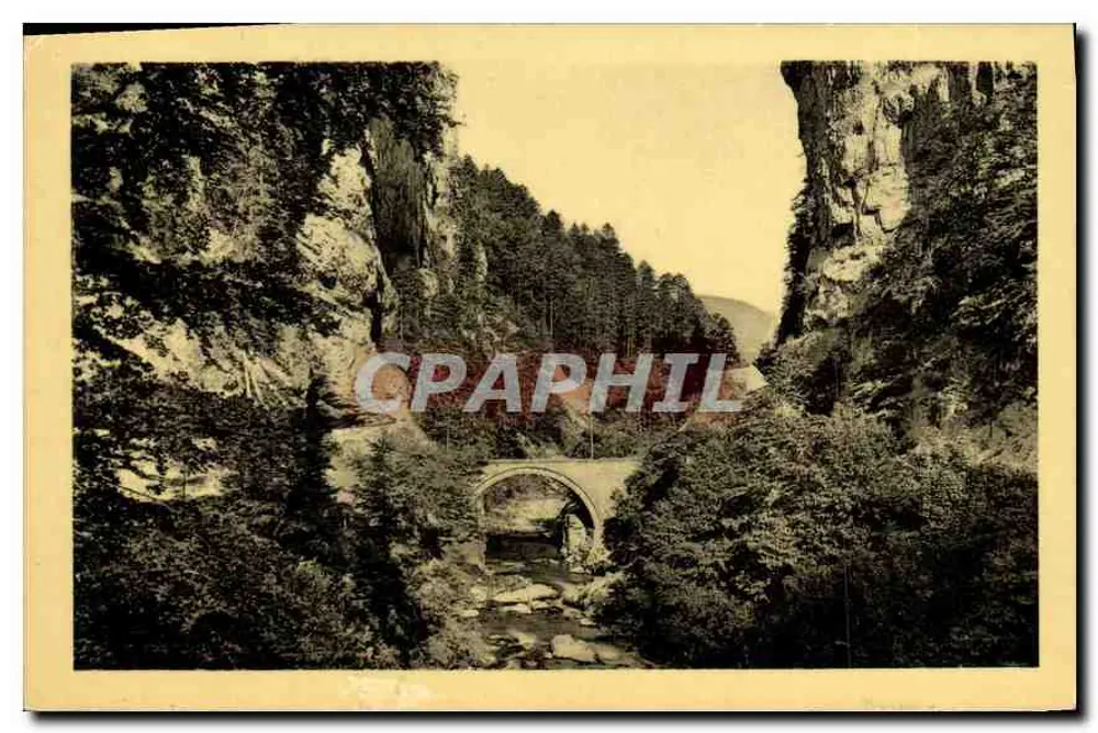 Ponte da Grande Chartreuse — Estrada da Cluse — Edição dos Monumentos Históricos - Frente