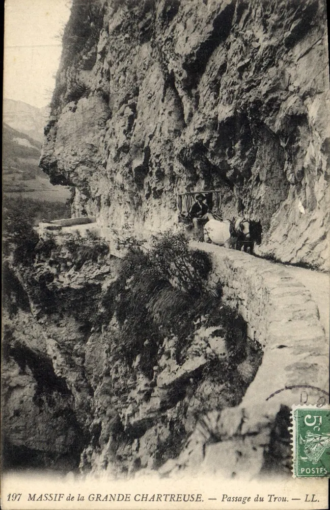 Massiv der Grande Chartreuse — Passage du Trou — LL - Vorderseite