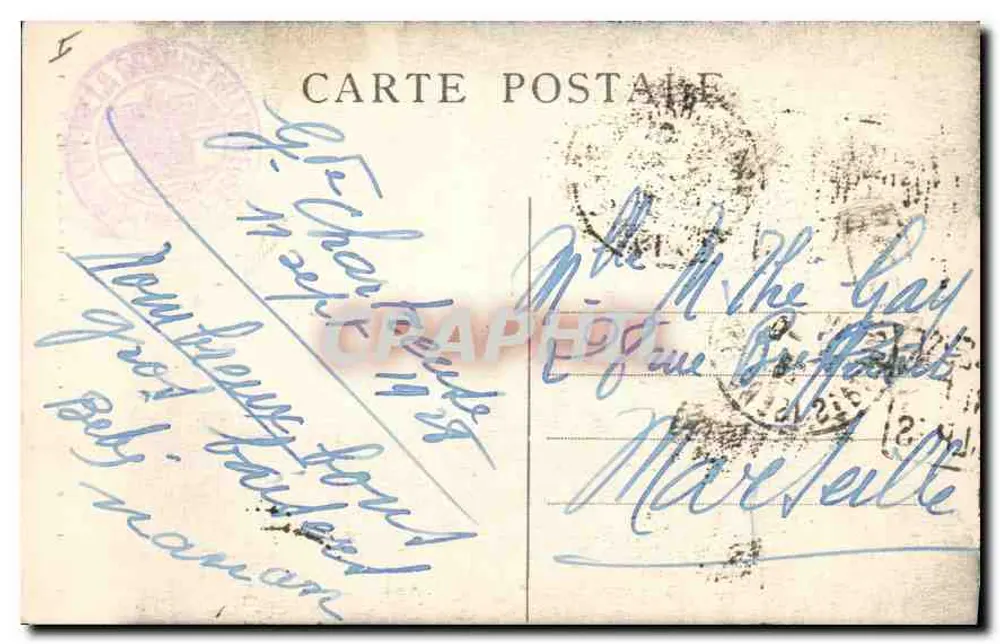 Dauphiné - Route de la Grande-Chartreuse - Eintritt in den Wüsten — C.I. A V - Rückseite